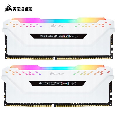 海盗船32G(16GX2）3600 RGB  白色